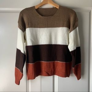 NWOT Fall Colored Sweater